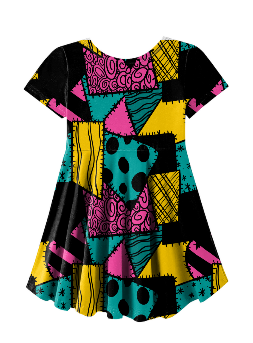 Rag-doll Skater Dress