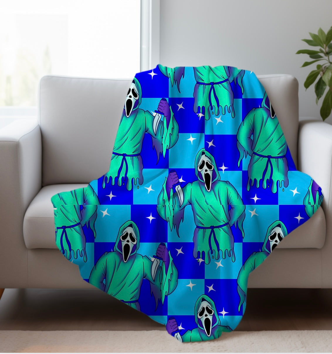 Checkered Jason Blanket
