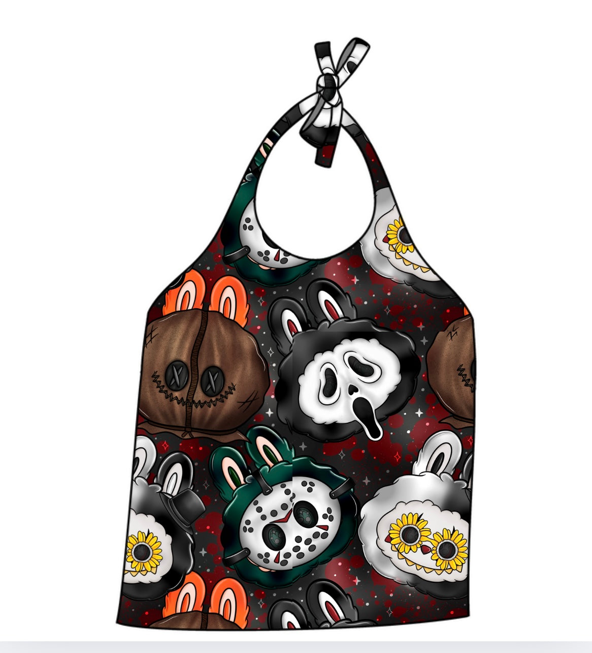 Horror Bubu Halter Top