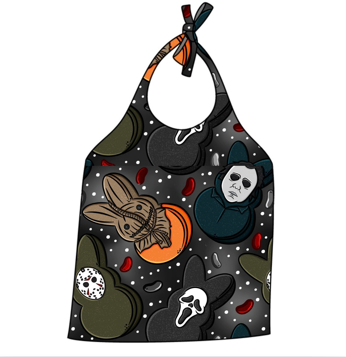 Black Easterween Halter