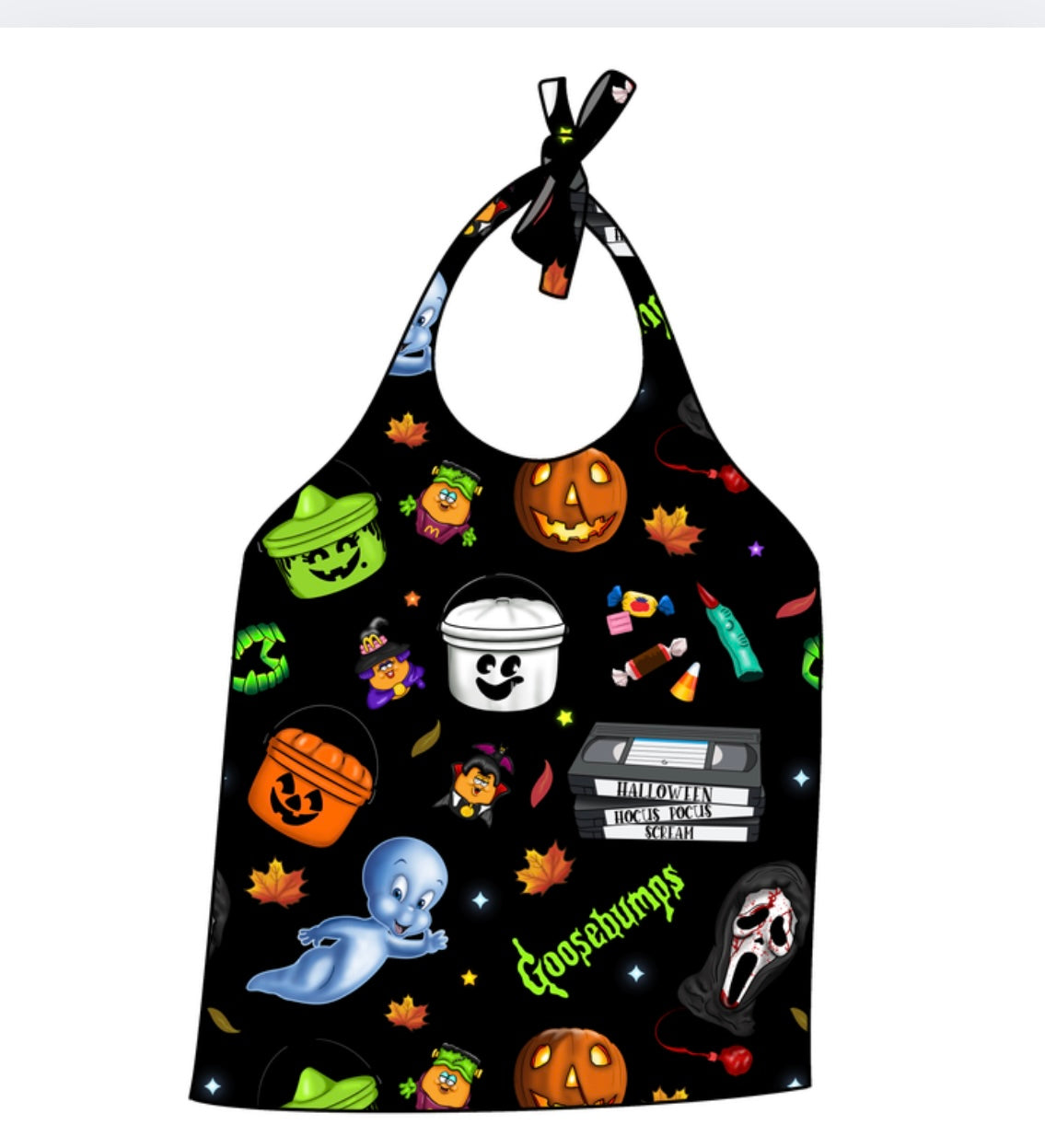 90’s Spooky Halter Top