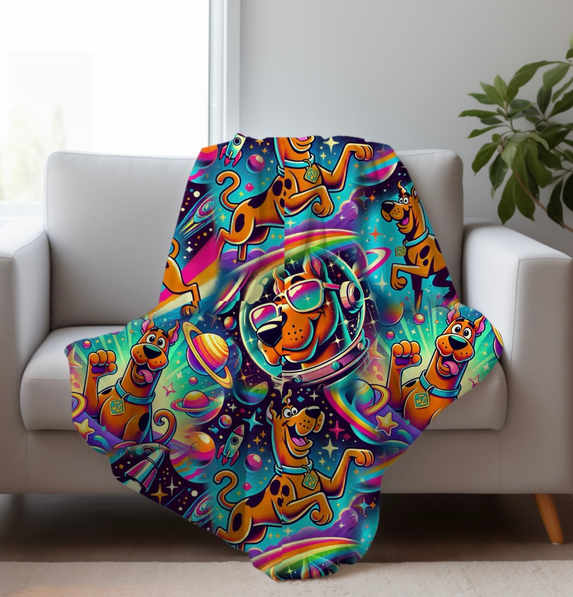 Space Scoob Blanket