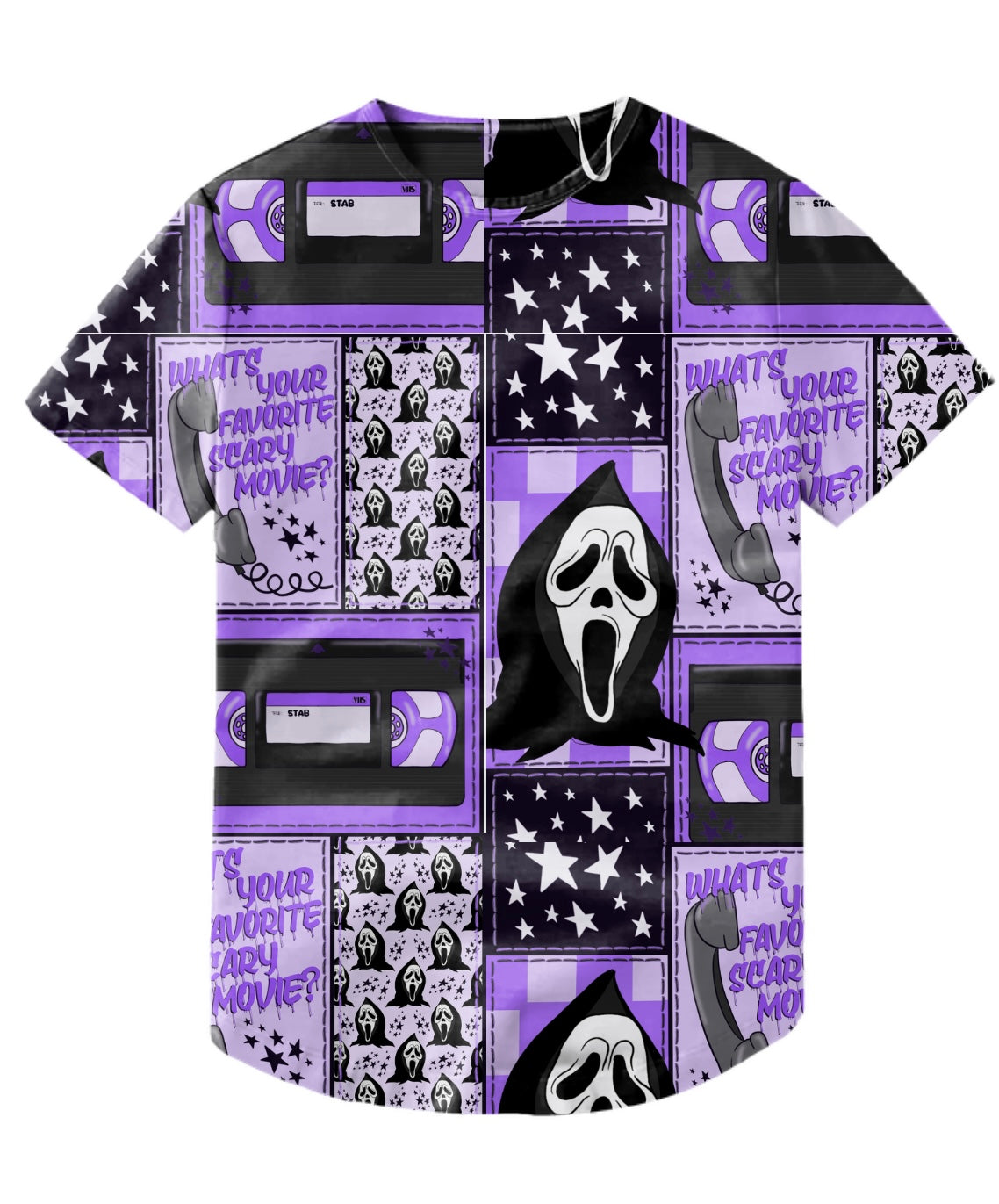 Patchwork Ghost Unisex Shirt