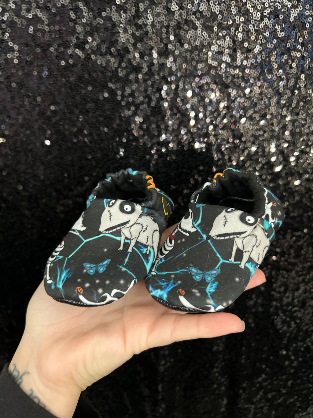 Franken-Dog Baby Booties