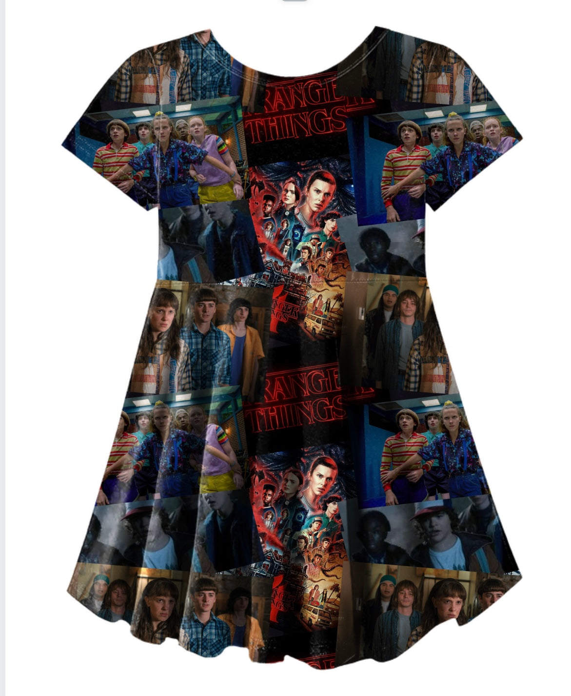S T R A N G E Kids Skater Dress