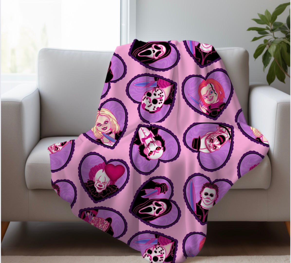 Black Easterween Icons Blanket