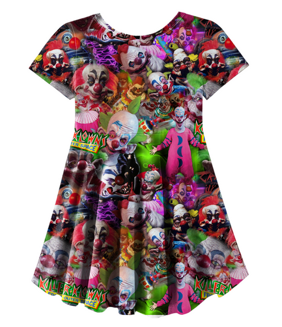 Space Klowns Skater Dress