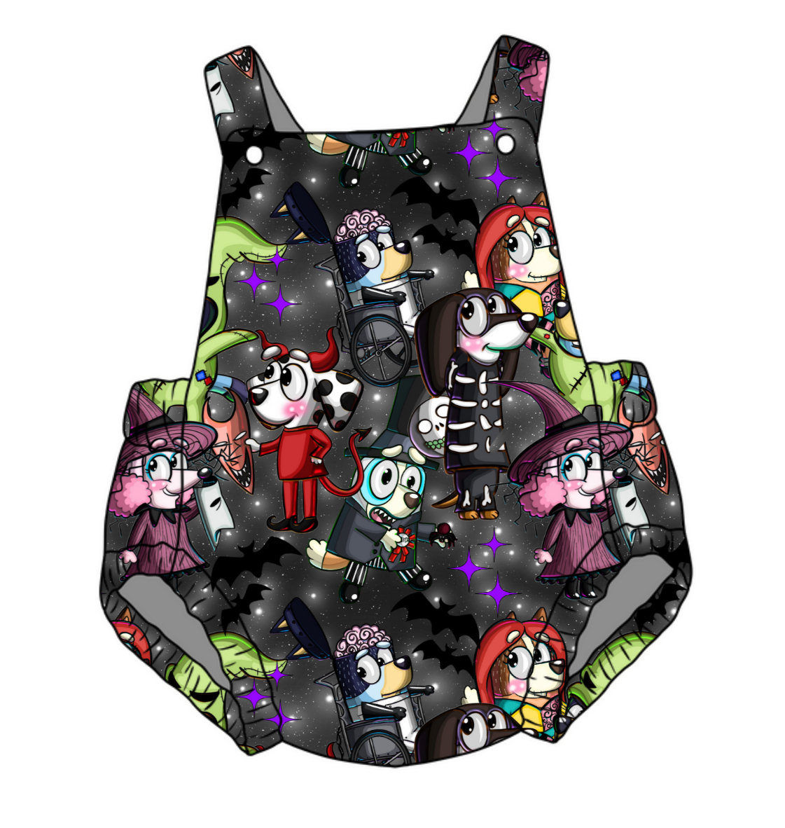 Mashup Dog Unisex Baby Romper