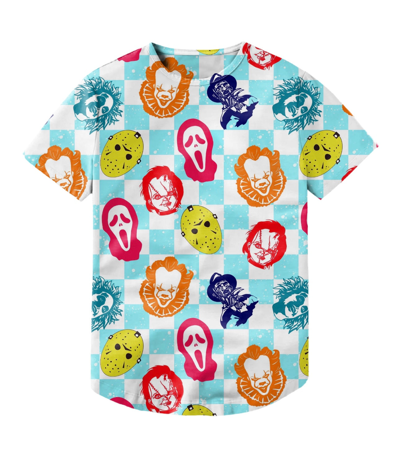 Blue Checkered Unisex Shirt