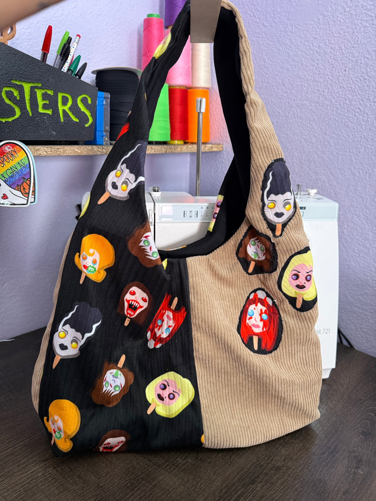 Pre-Order Girly Pop Corduroy Hobo Bag