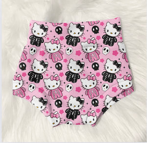 HK Pink Skelly Bummies