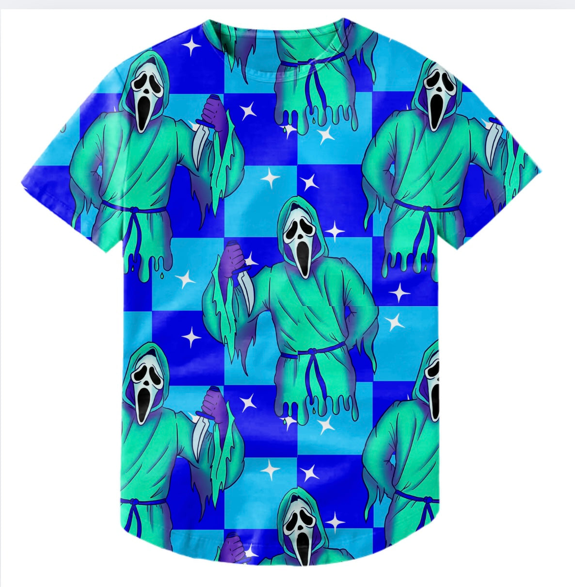Checkered Ghost Unisex Shirt