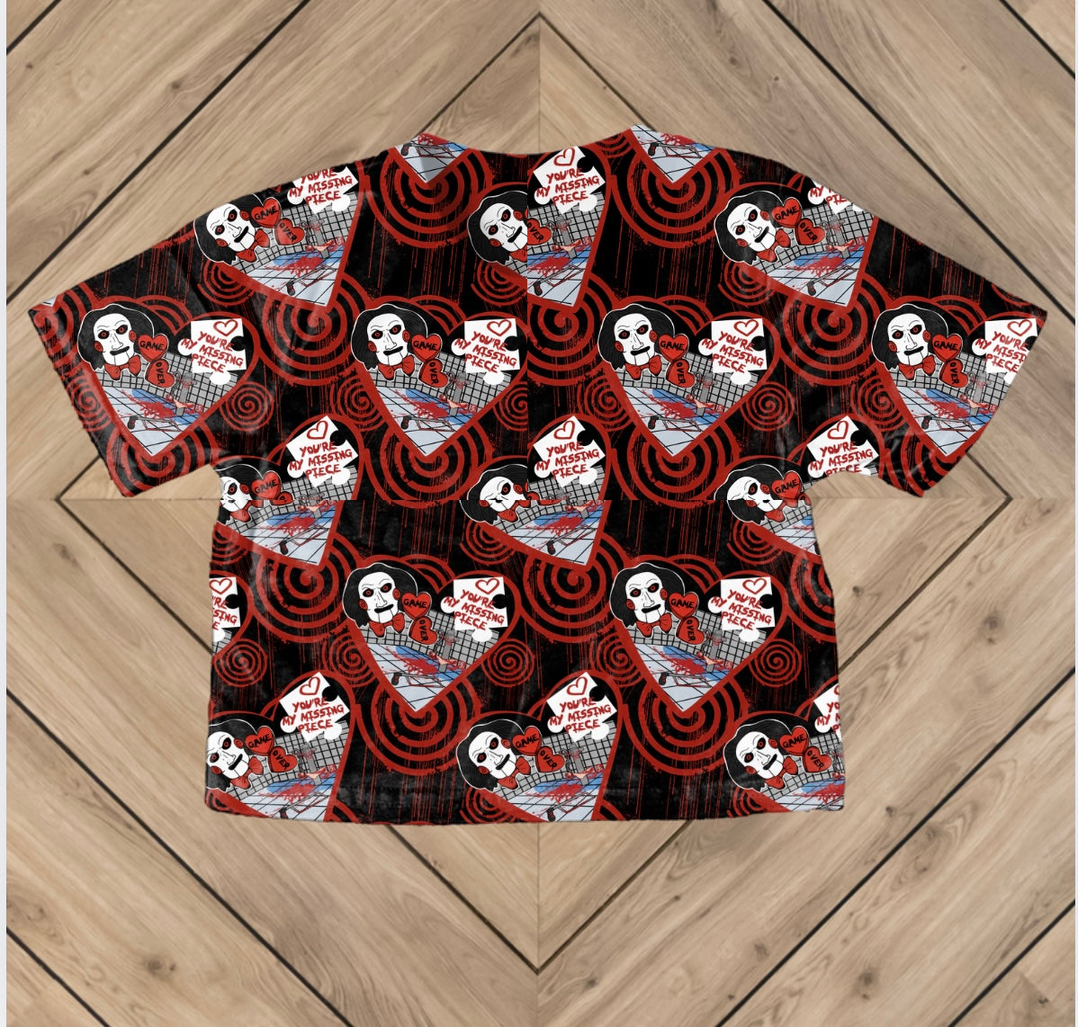 VALLOWEEN Adult Crop Top 06