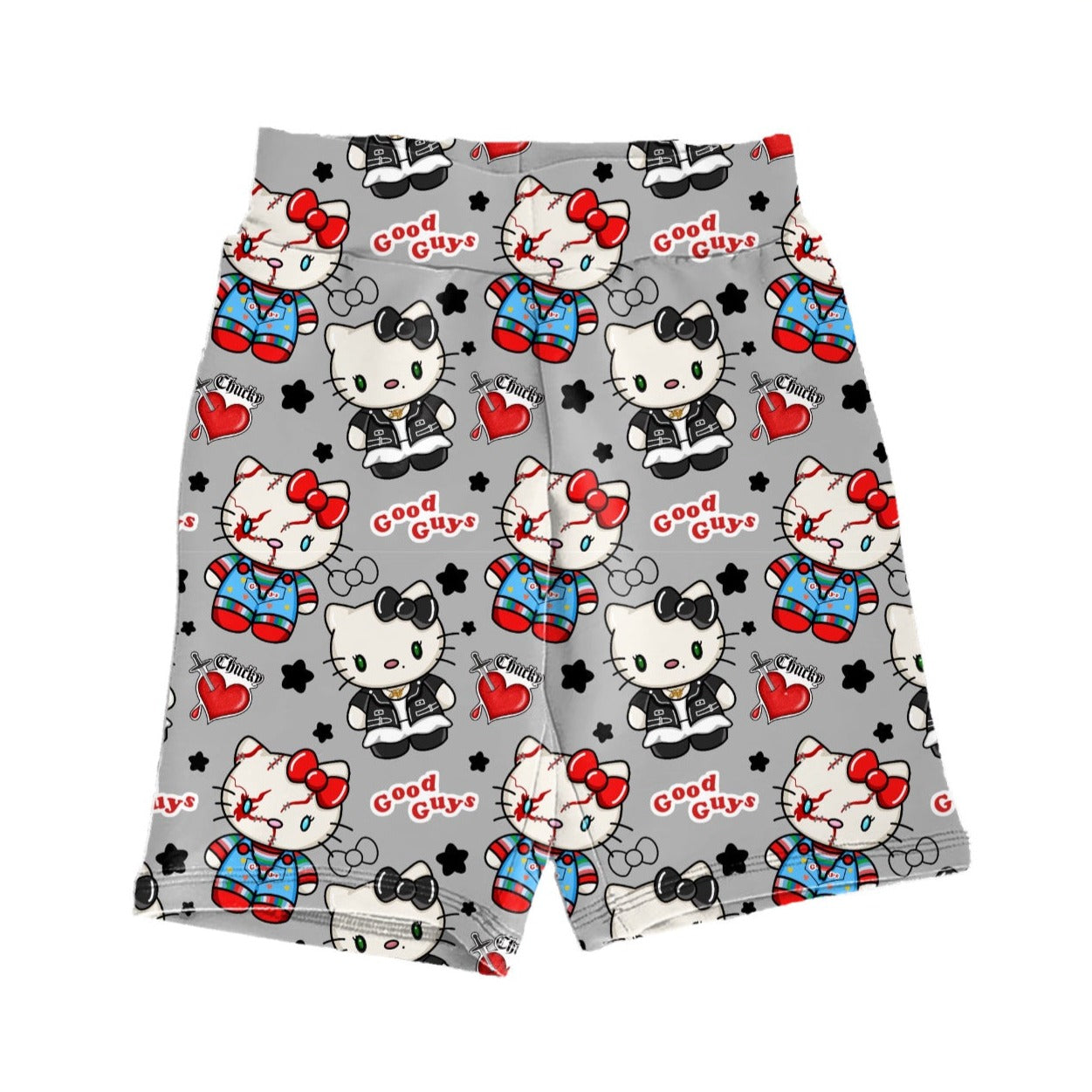 T+C Kitty Biker Shorts