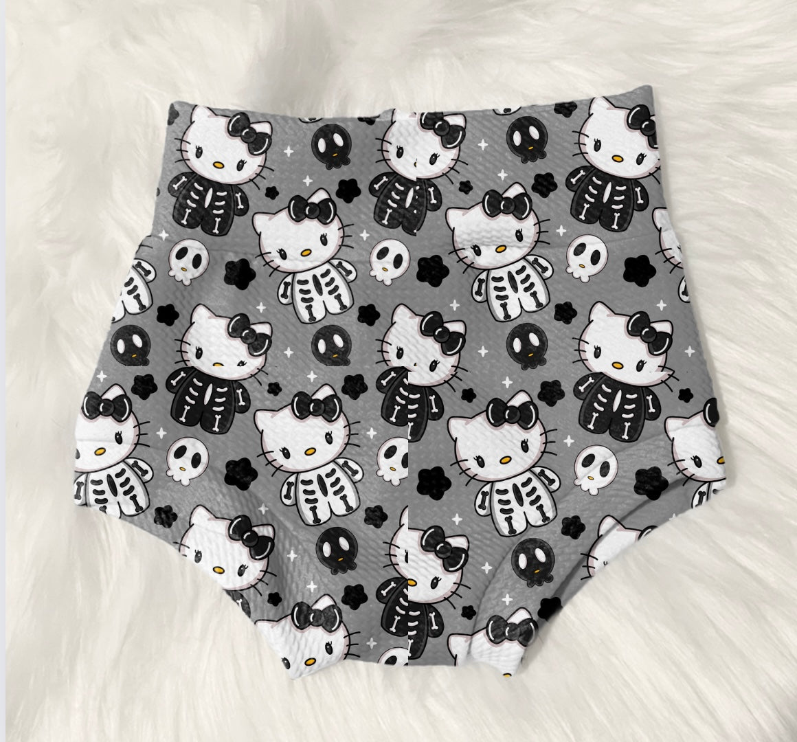 HK Black Skelly Bummies