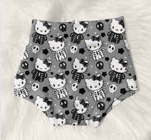 HK Black Skelly Bummies