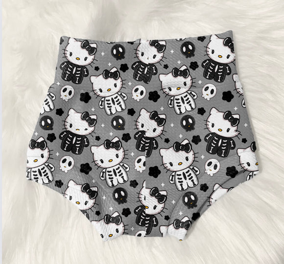 HK Black Skelly Bummies