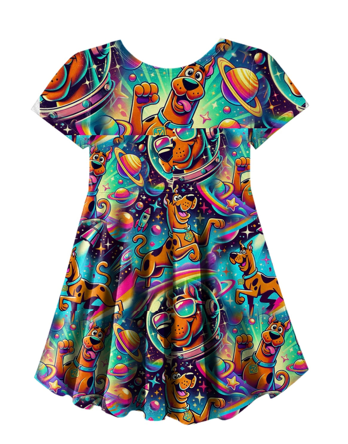 Space Scoob Skater Dress
