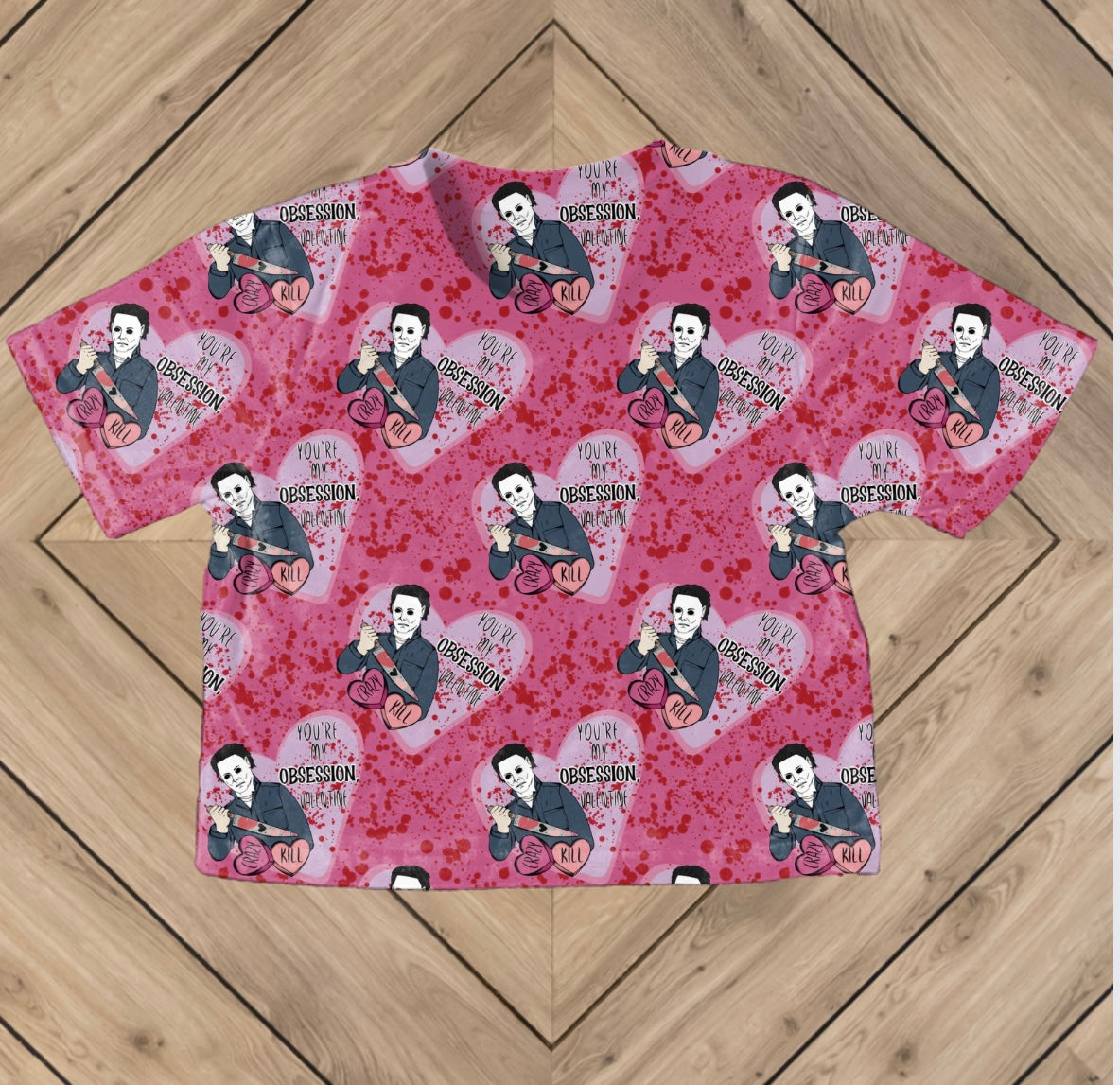 VALLOWEEN Adult Crop Top 03