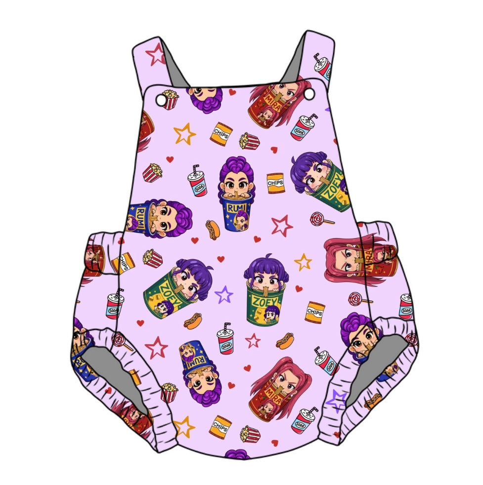 Soda Pop Girly Unisex Baby Romper