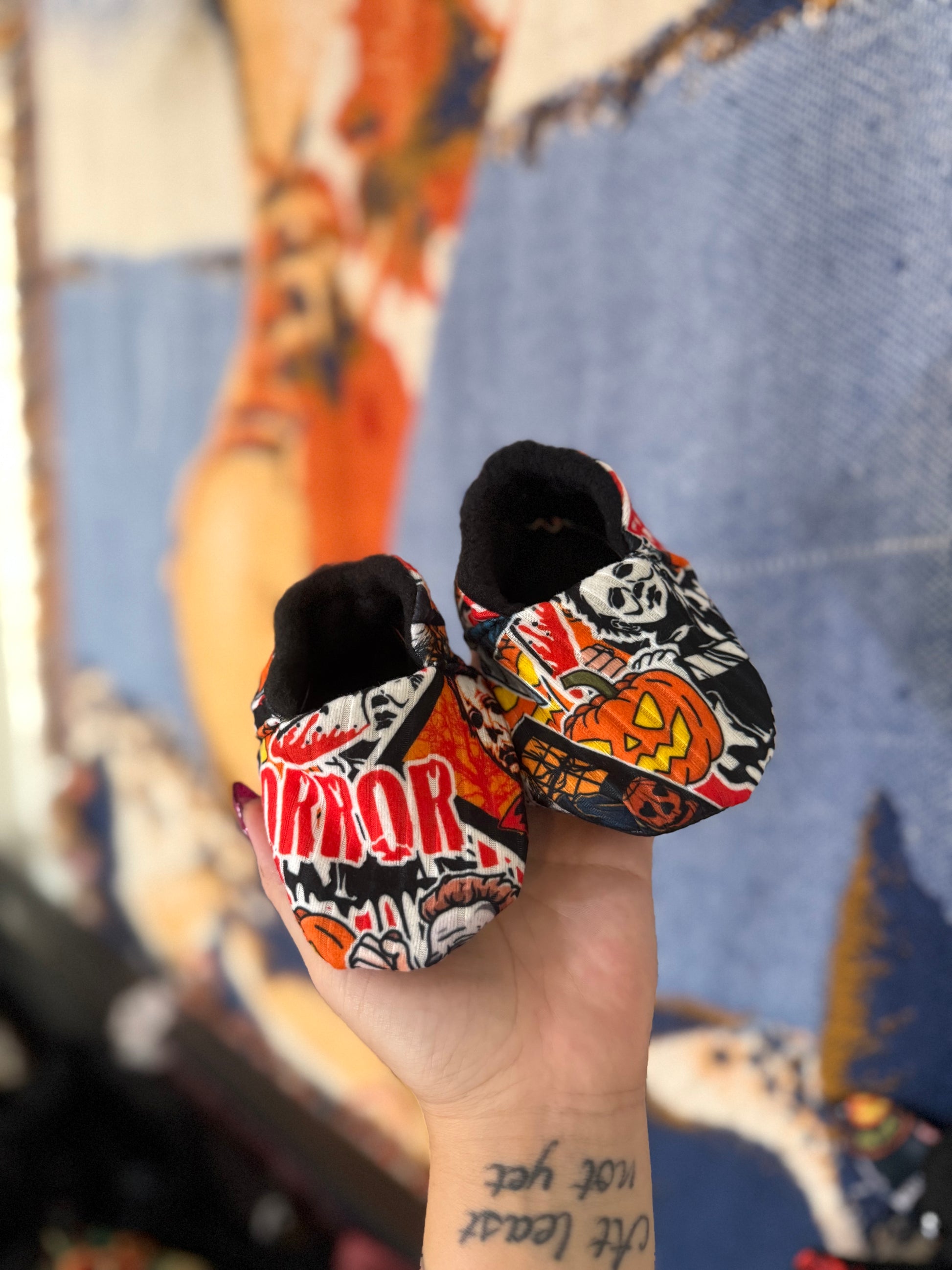 No Place Like Home Baby Booties