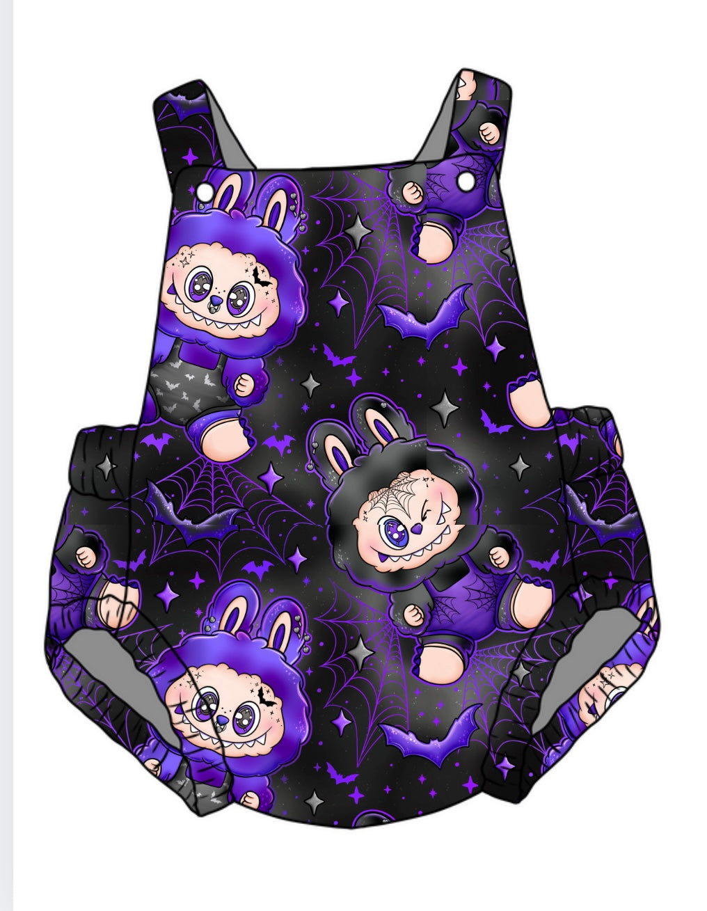 Purple BuBu Unisex Baby Romper