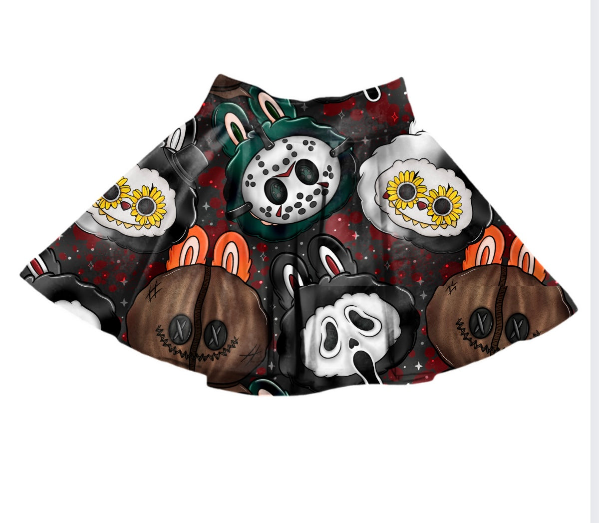 Horror BuBu Skater Skirt