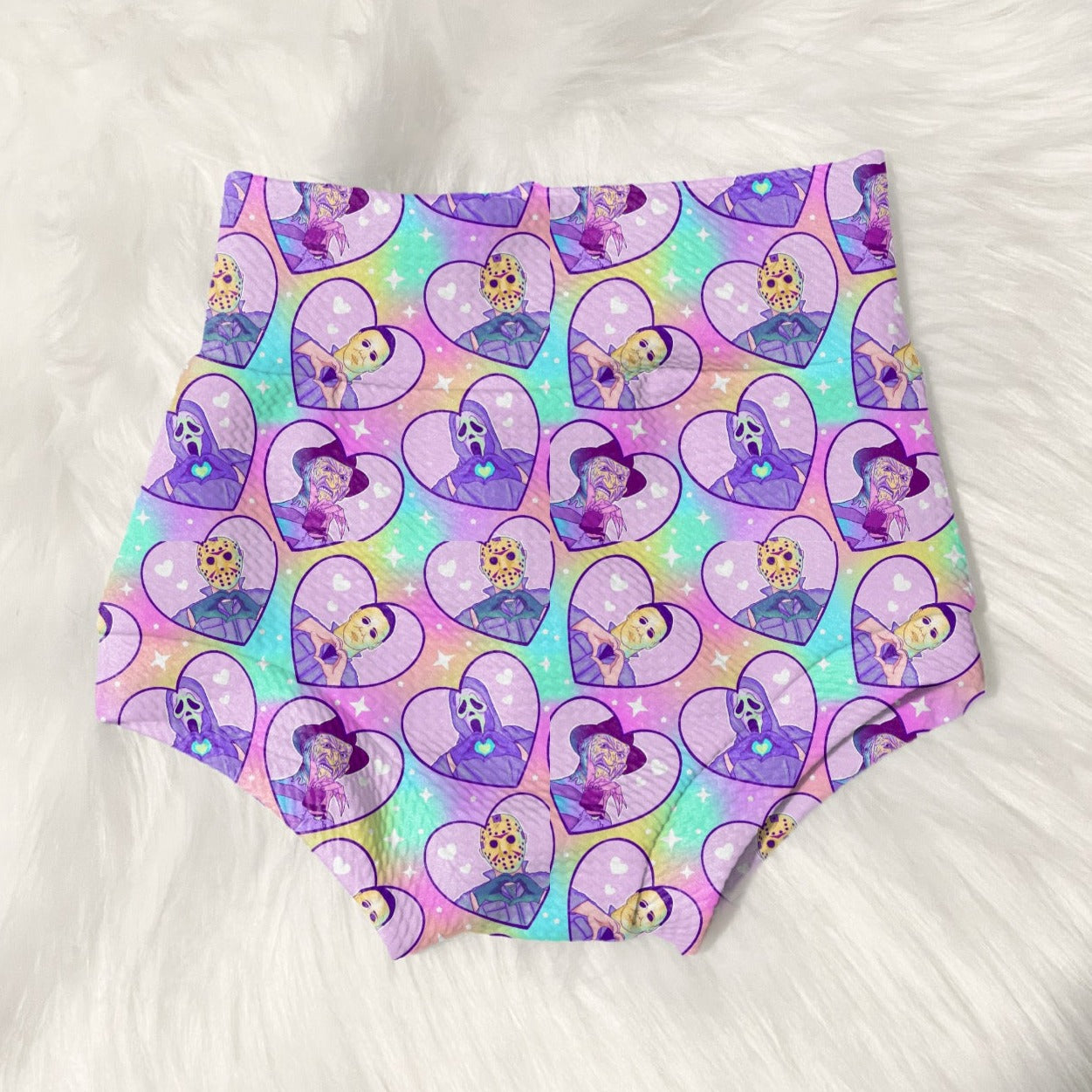 Pastel Hearts Horror Bummies