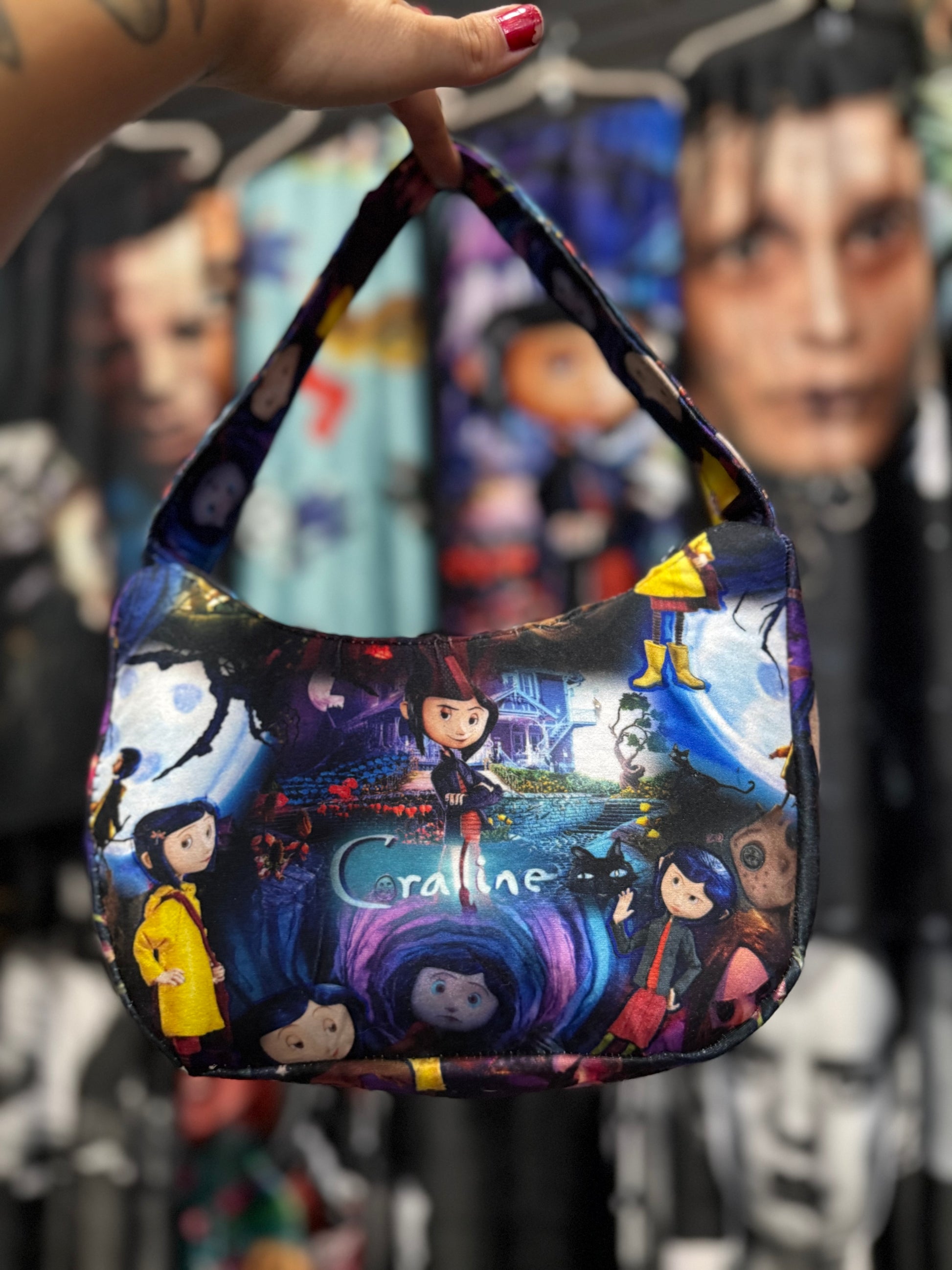 Blue Haired Cutie Handbag