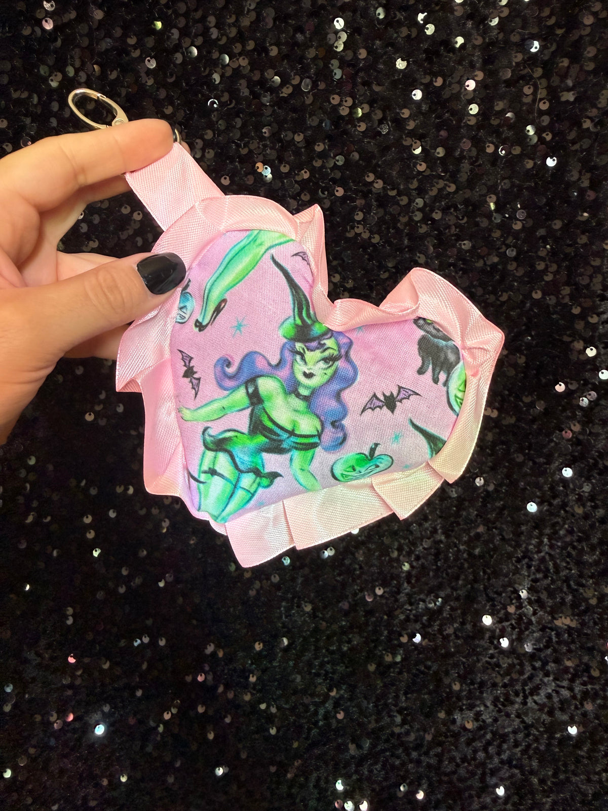 Witch Plush Keychain