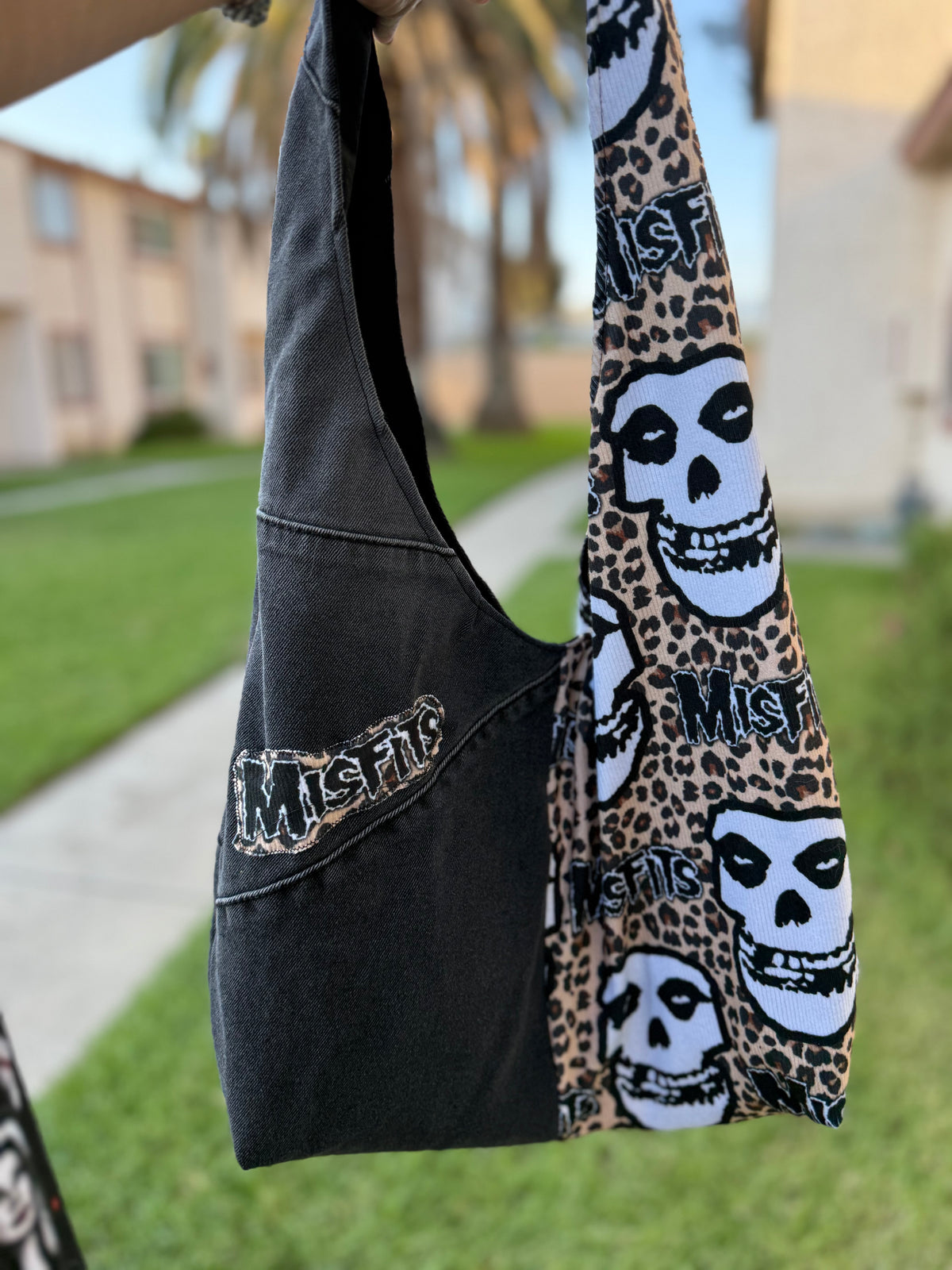 Pre-Order Leopard Skulls Jean Bag