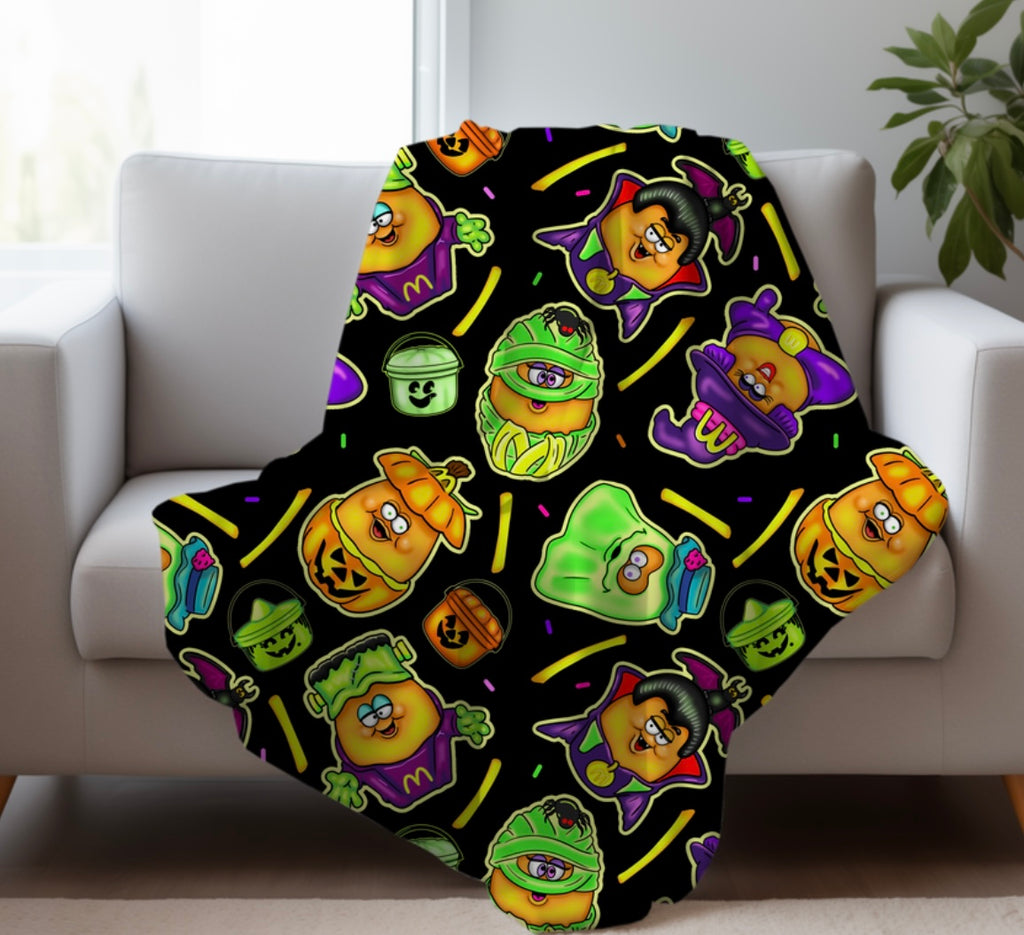 Spooky Nuggets Glow Blanket