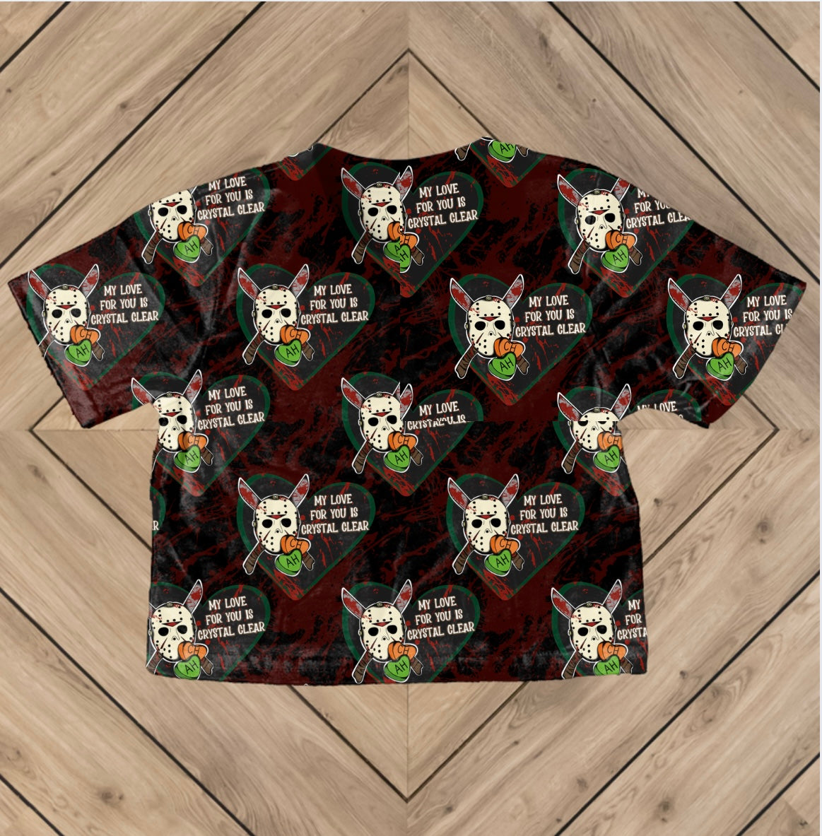 VALLOWEEN Adult Crop Top 04