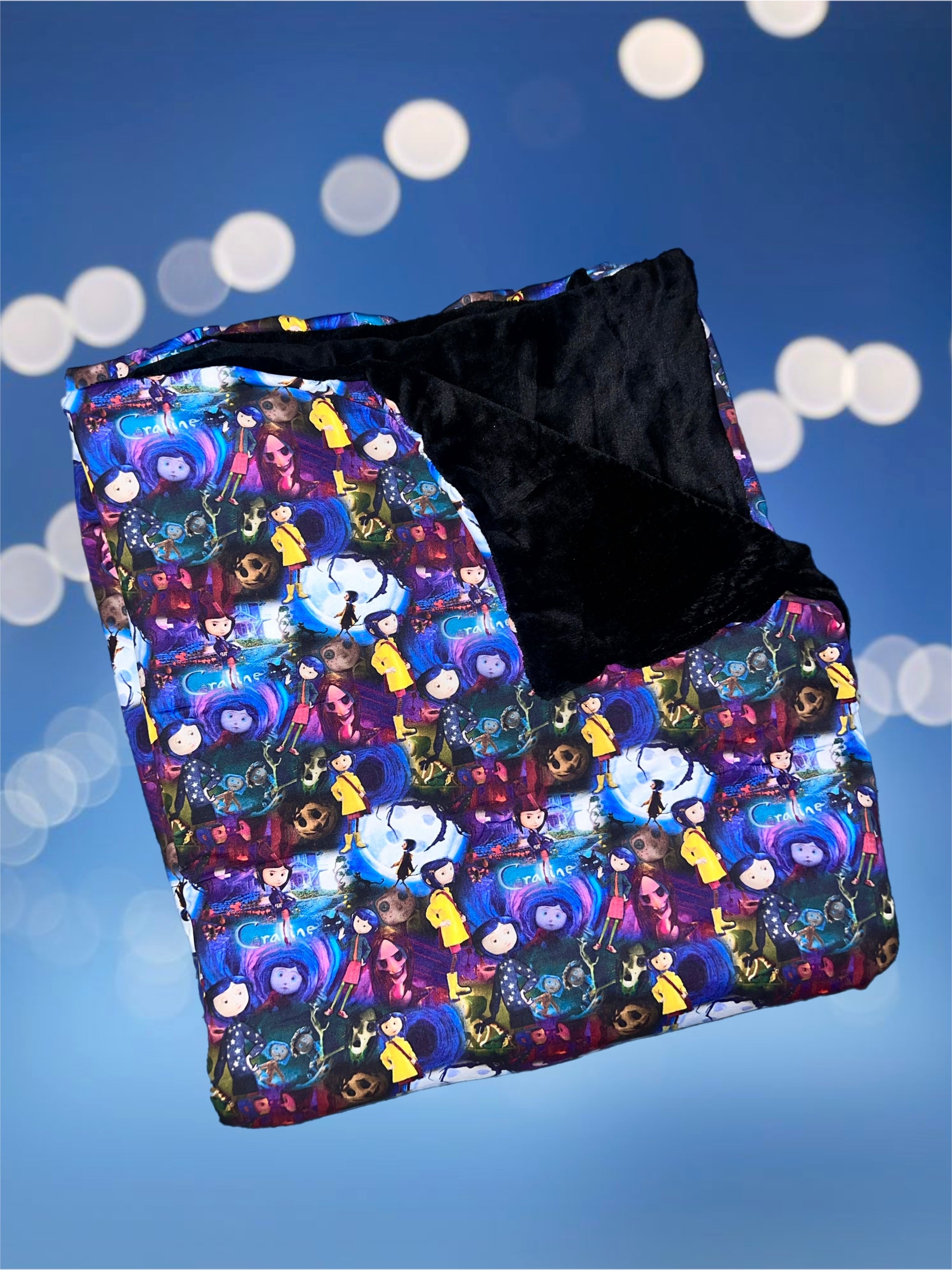 Button Eyed Girl Blanket