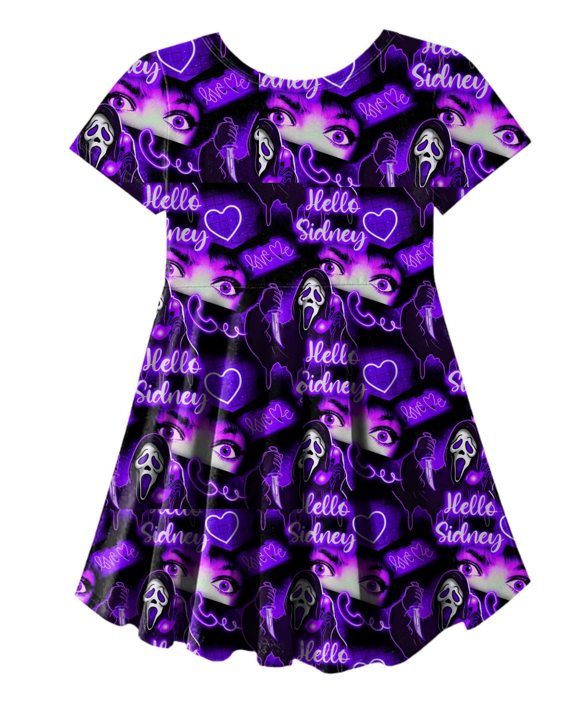 Hello S!dney purple Skater Dress