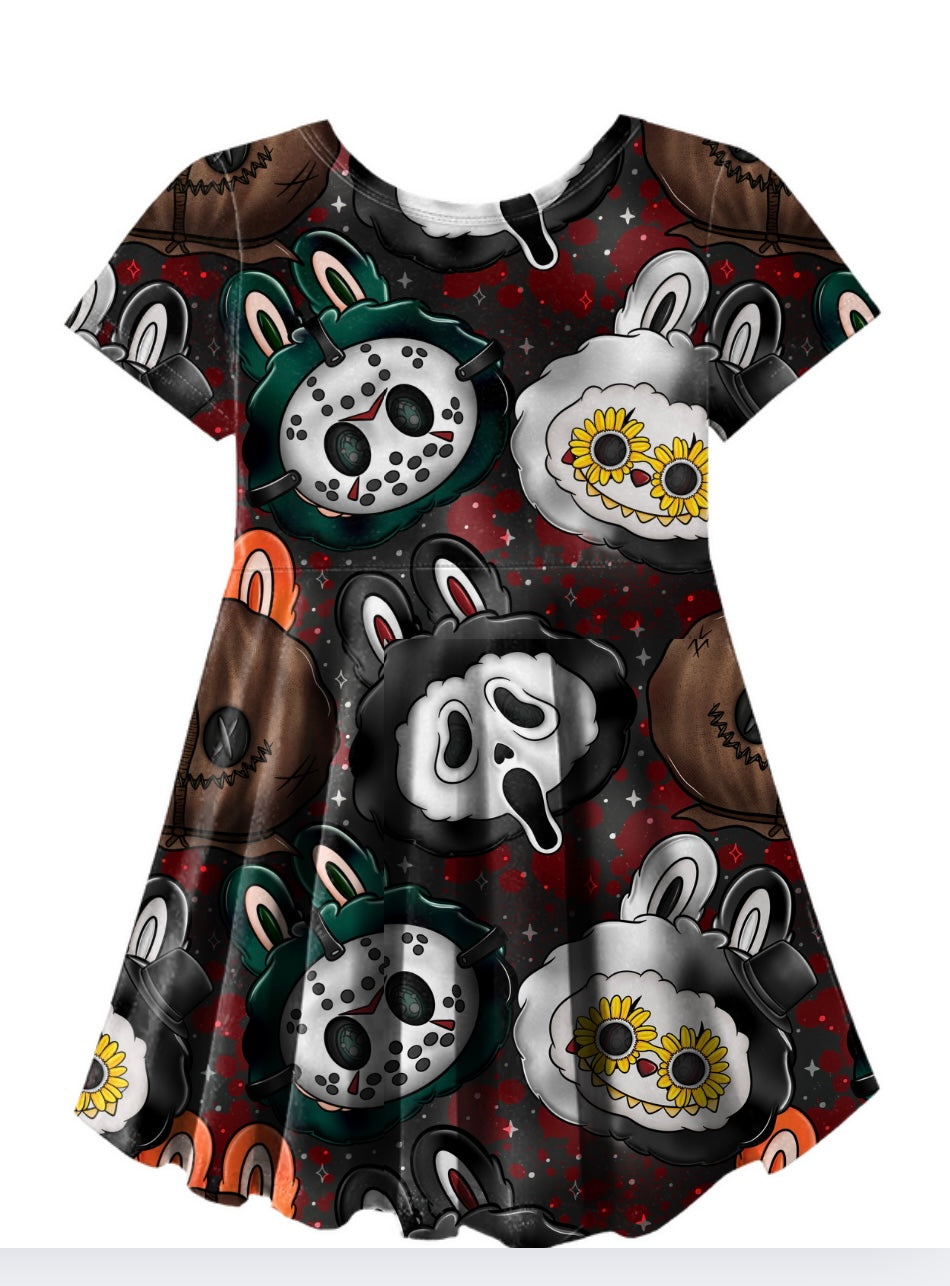 Horror BuBu Skater Dress