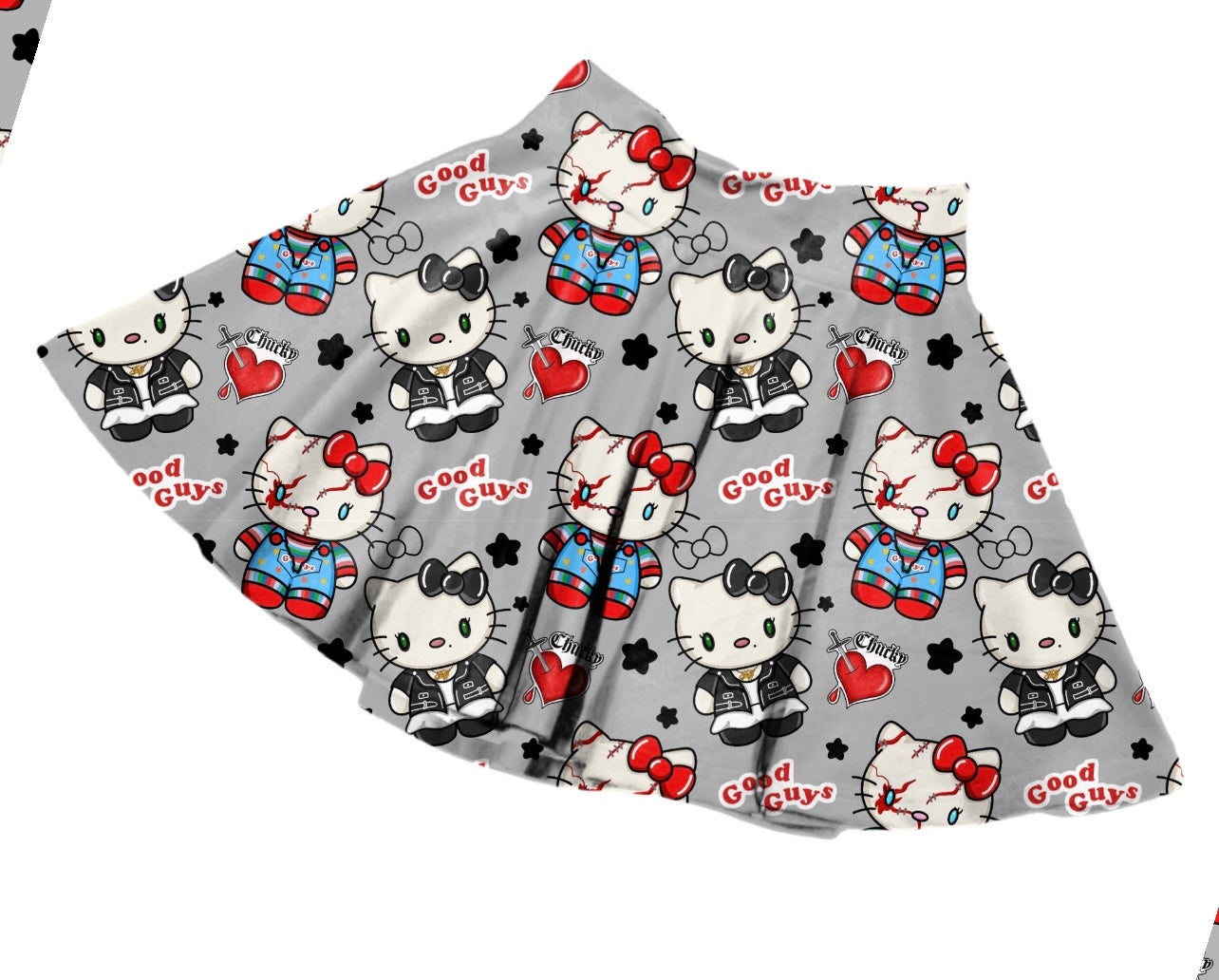 T+C Kitty Skater Skirt