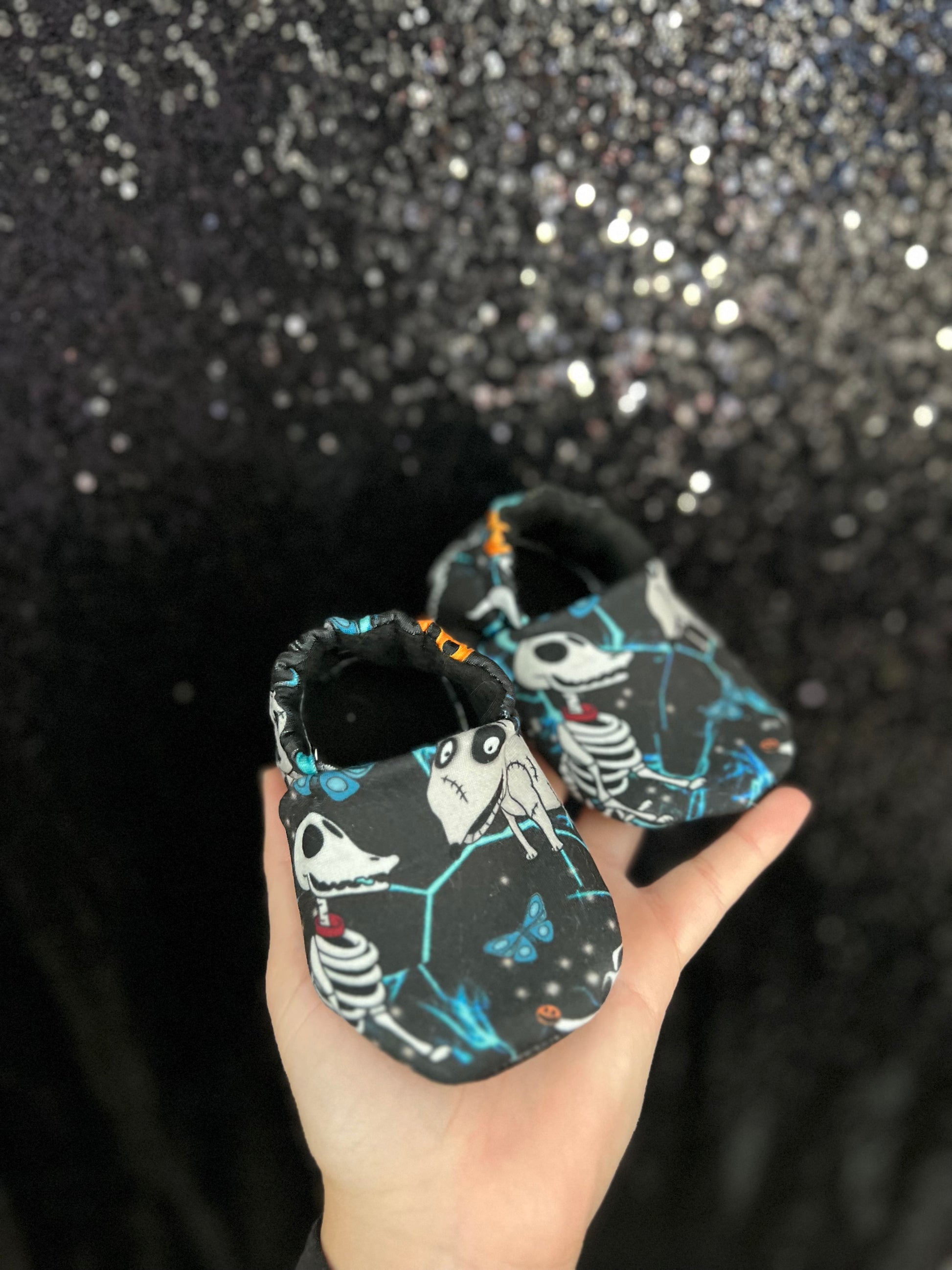 Franken-Dog Baby Booties