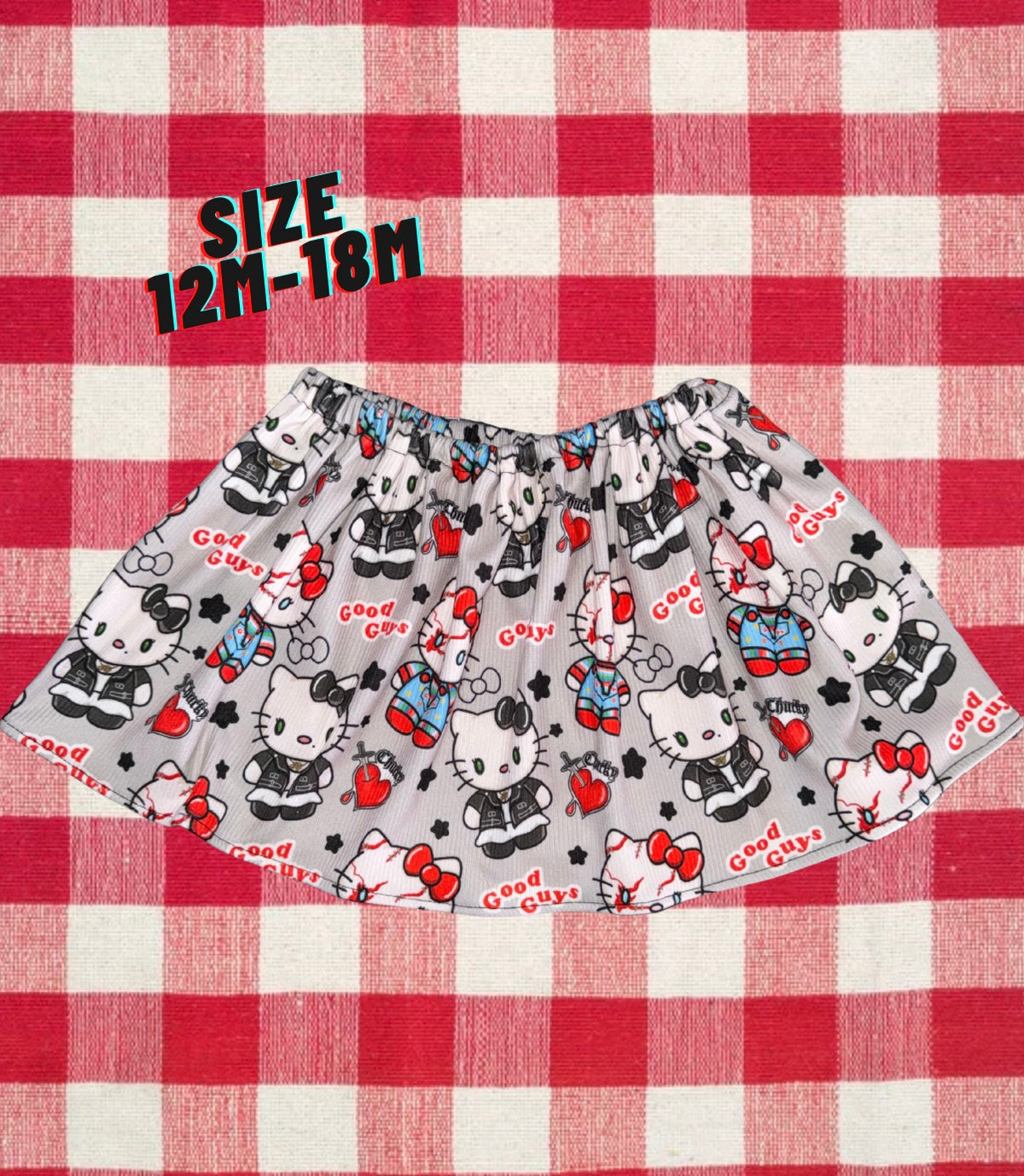 12M-24M Hello Chuck Baby Skirt