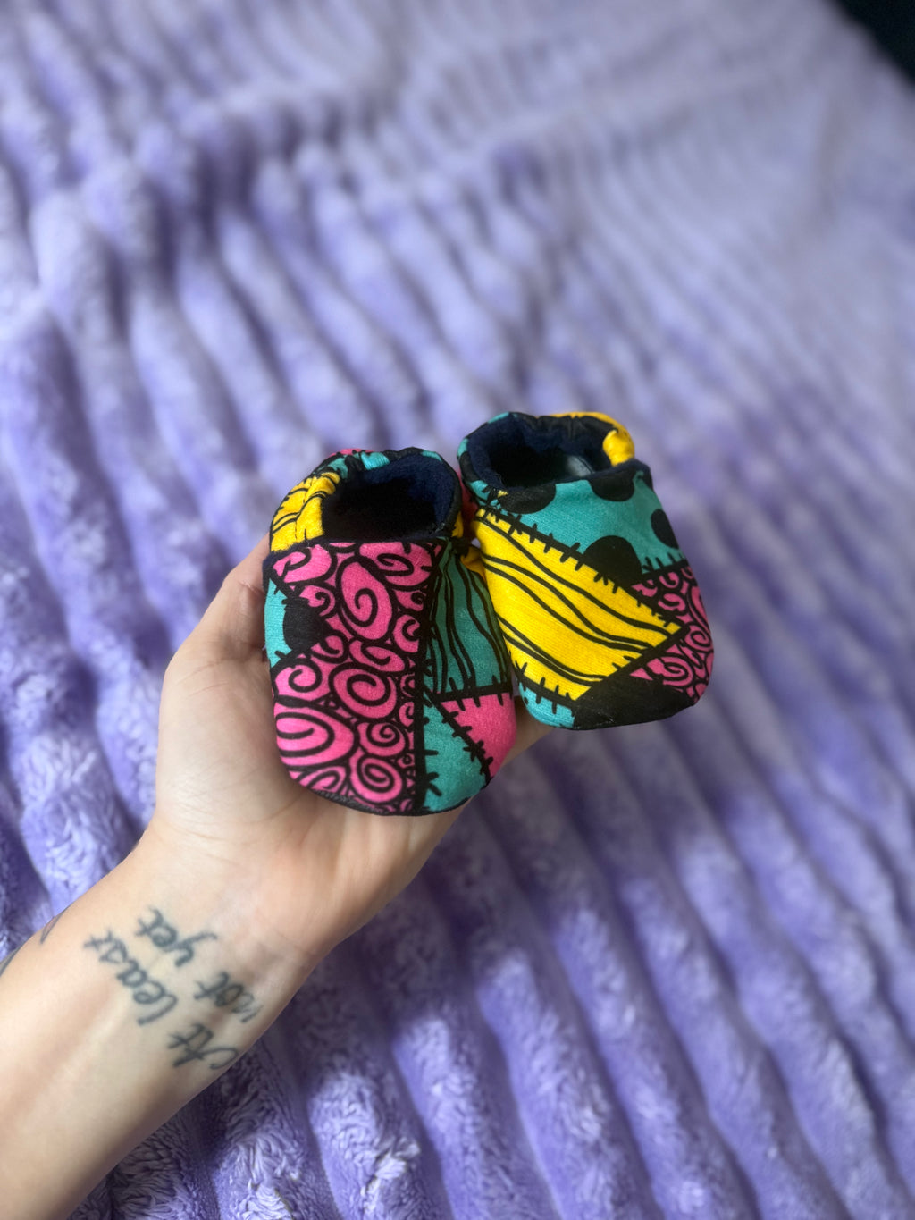 Rag Doll Baby Booties