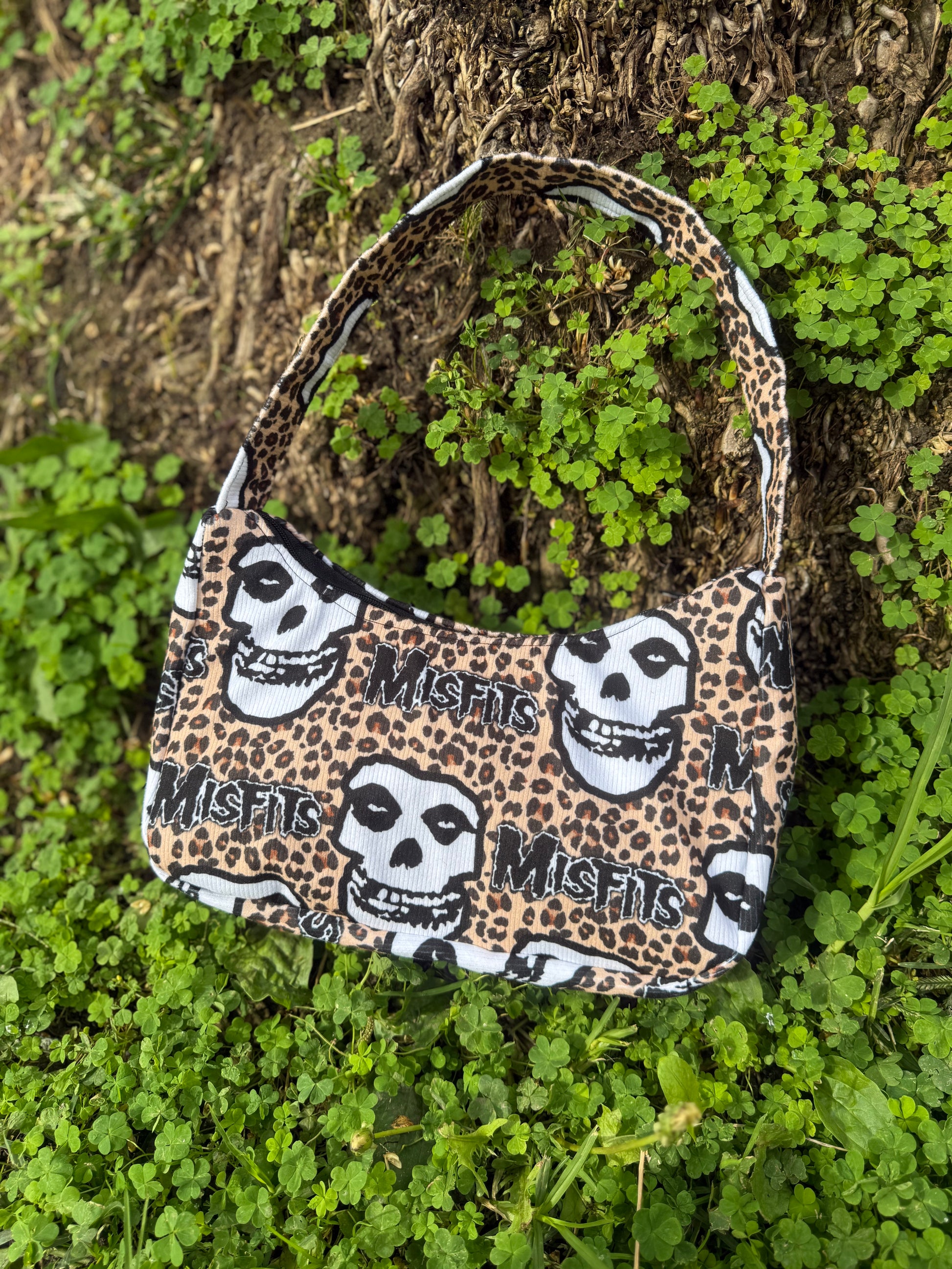 Leopard Skulls Handbag