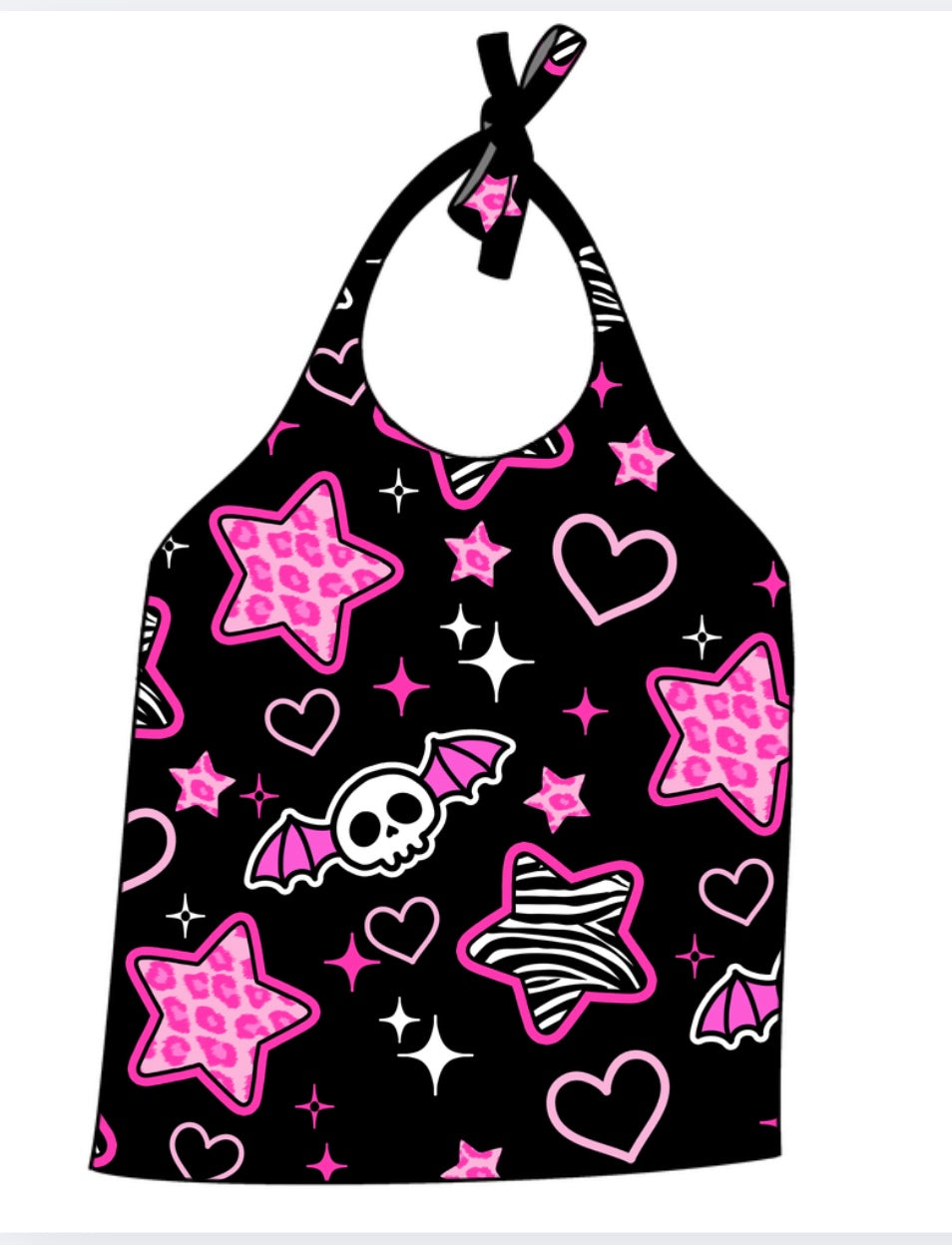 Blink Y2K Halter Top