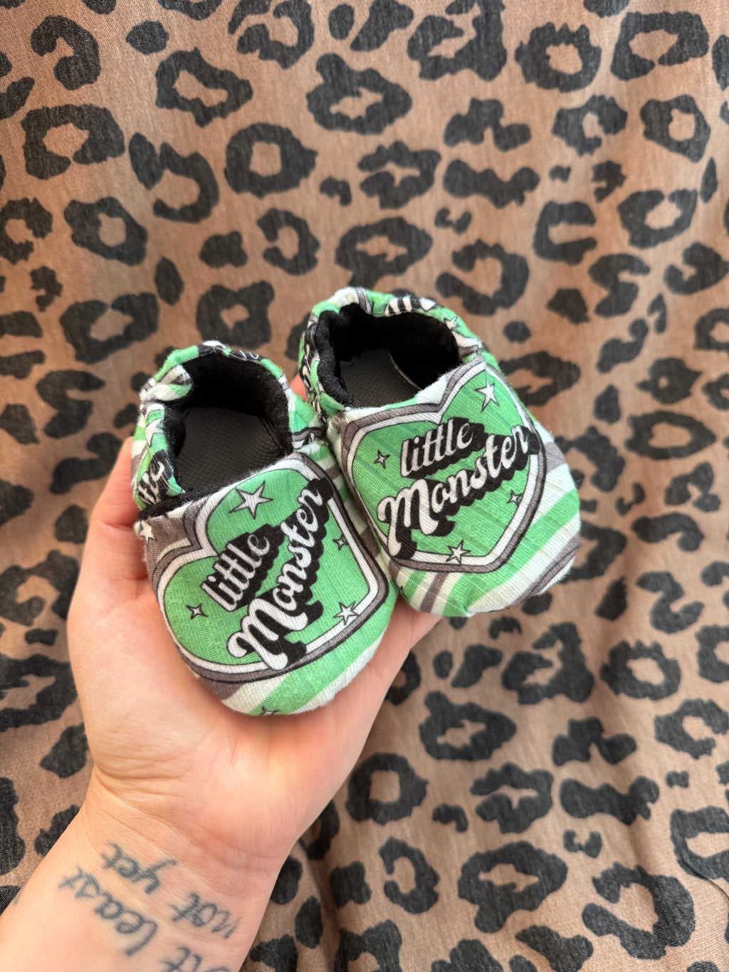Little Monster Baby Booties