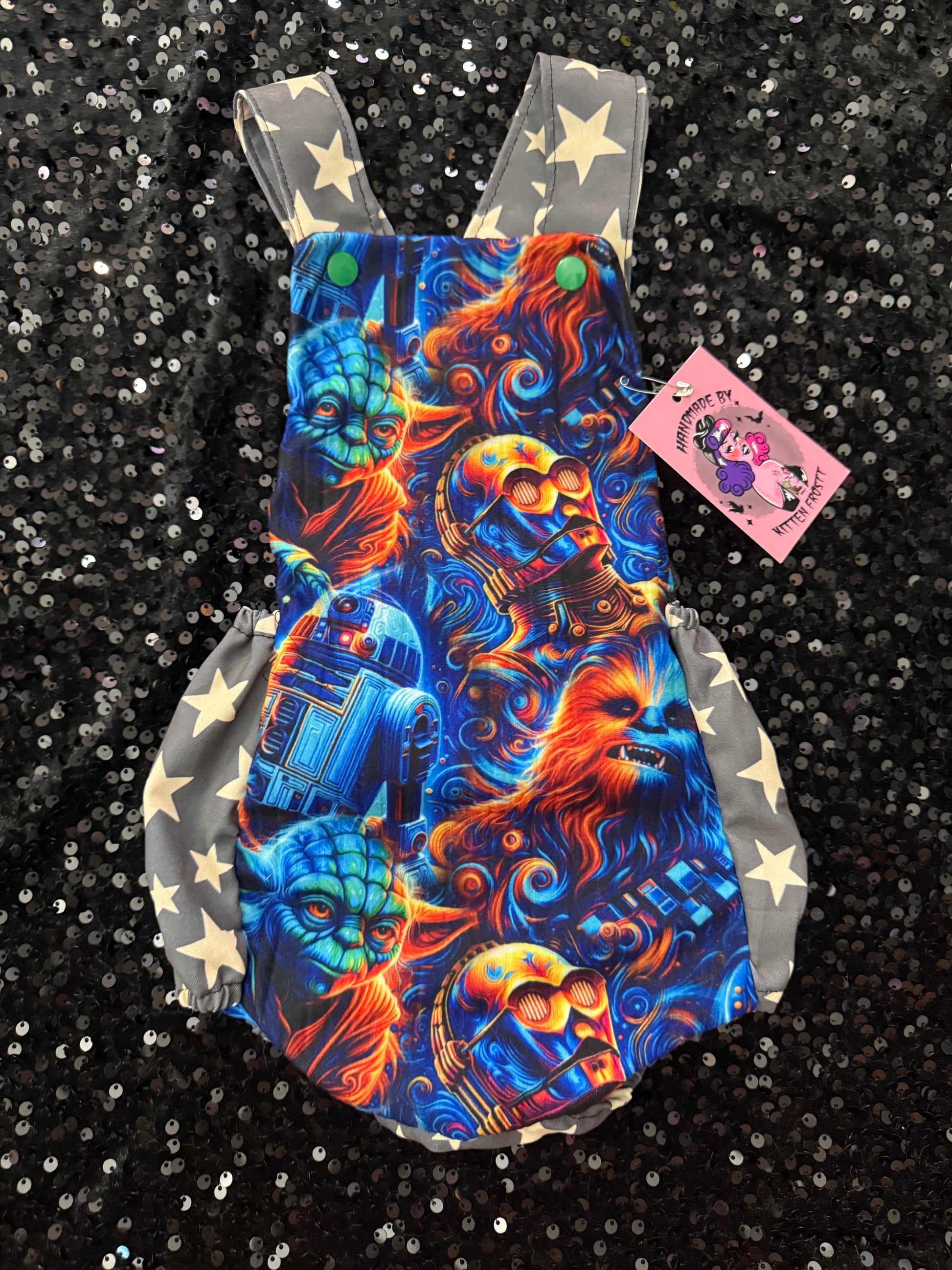 6-9M Space Movie Romper