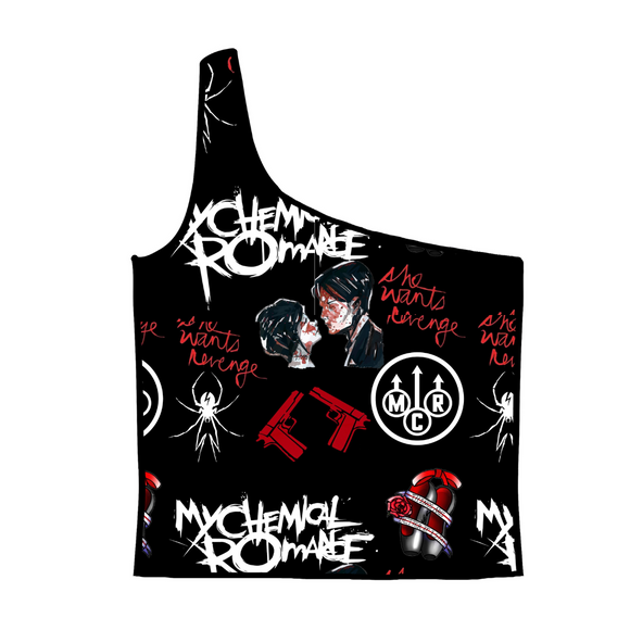 MCR One Shoulder Crop Top