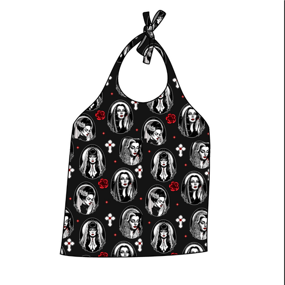 Catholic Ghoul Halter Top