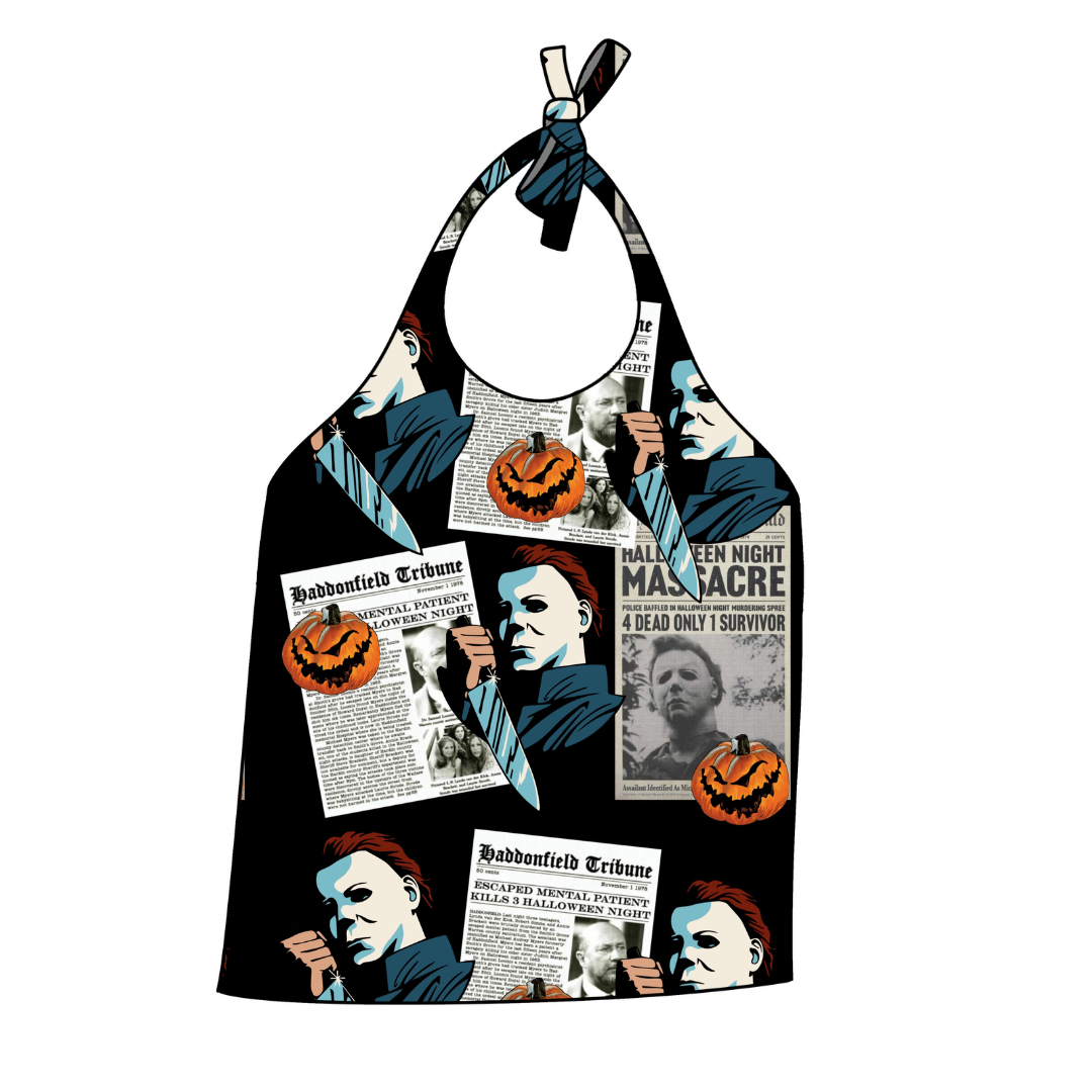 Newspaper K!ller Halter Top