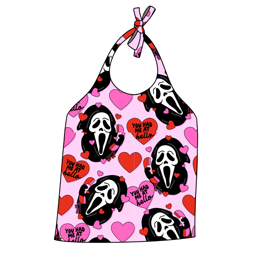 You Had Me At Hello Vivid Halter Top