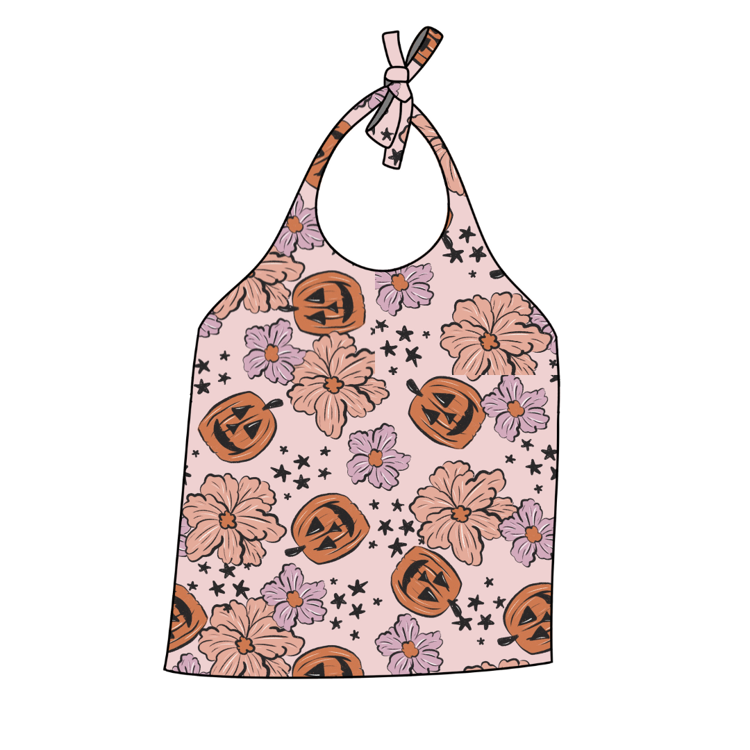 Stars & Pumpkins Halter Top