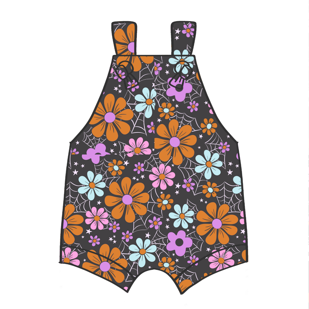 Dark Webs & Flowers Knotted Jumper
